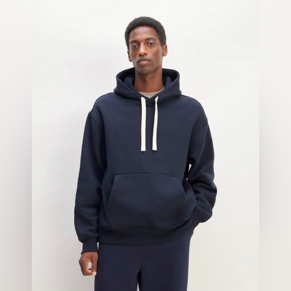 Everlane THE RETRACK HOODIE Navy Pullover XS